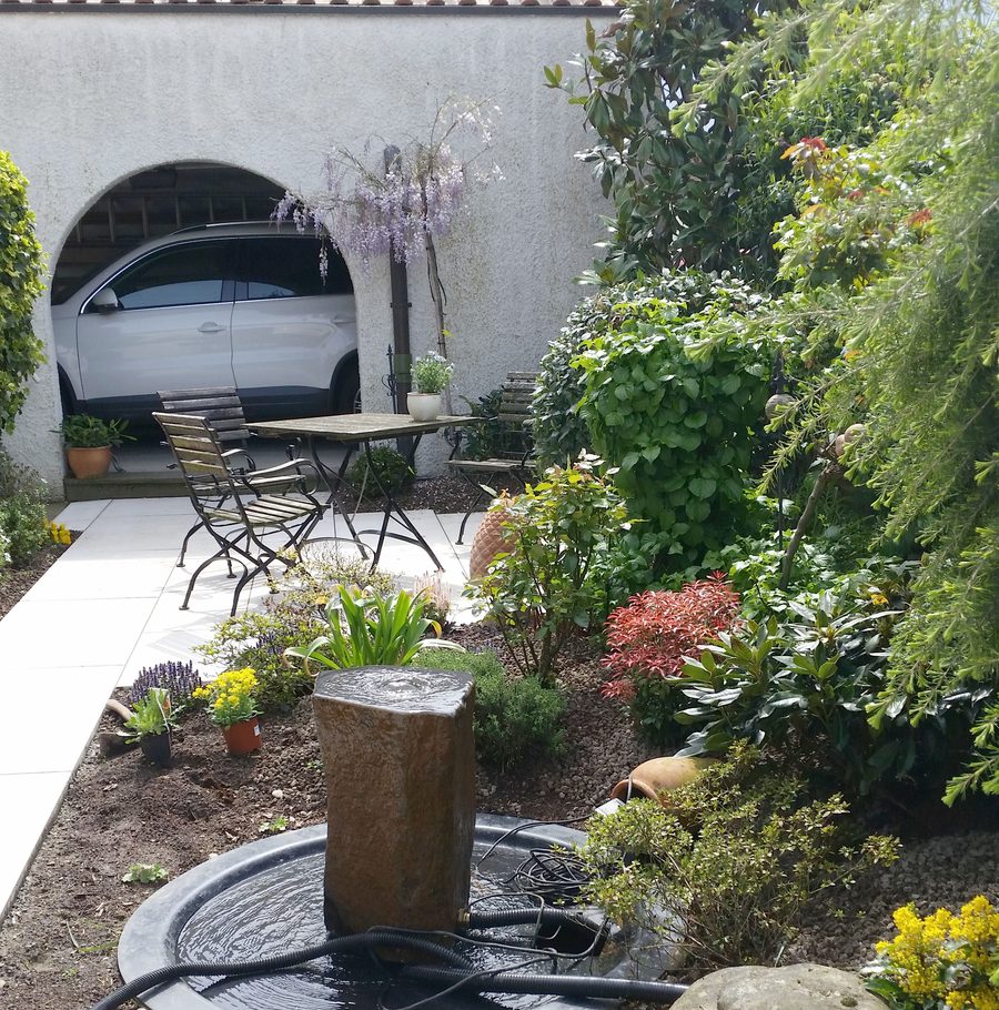 Gartenanlage